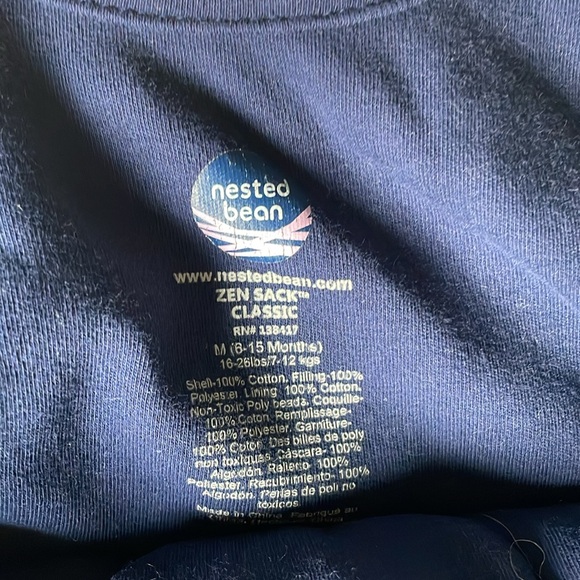 Nested Bean Classic Sleep Sack 6-15mos Medium - Picture 2 of 9